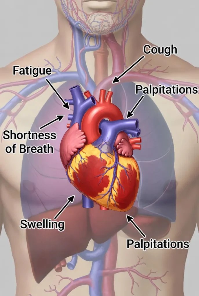First Signs of Heart Failure