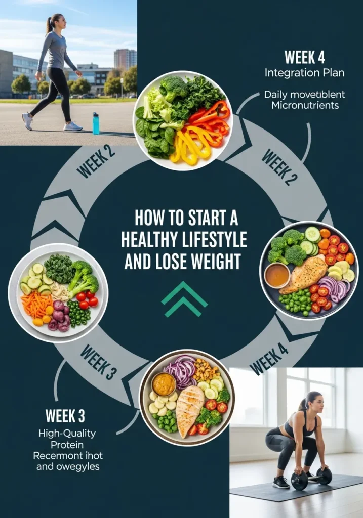 How to Start a Healthy Lifestyle and Lose Weight