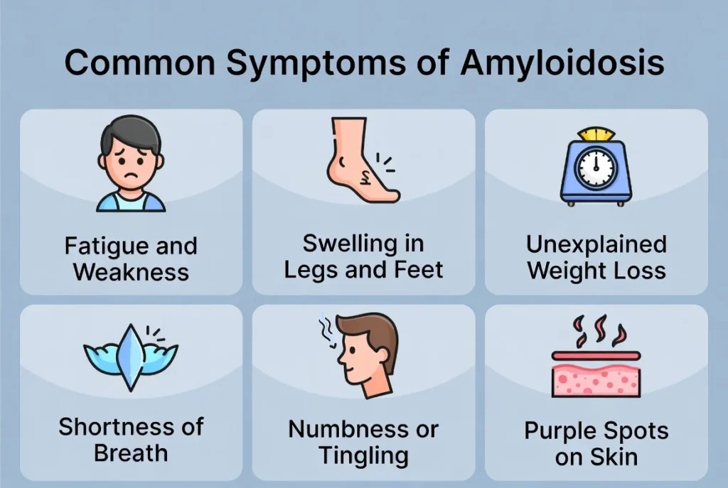 Common Symptoms of Amyloidosis