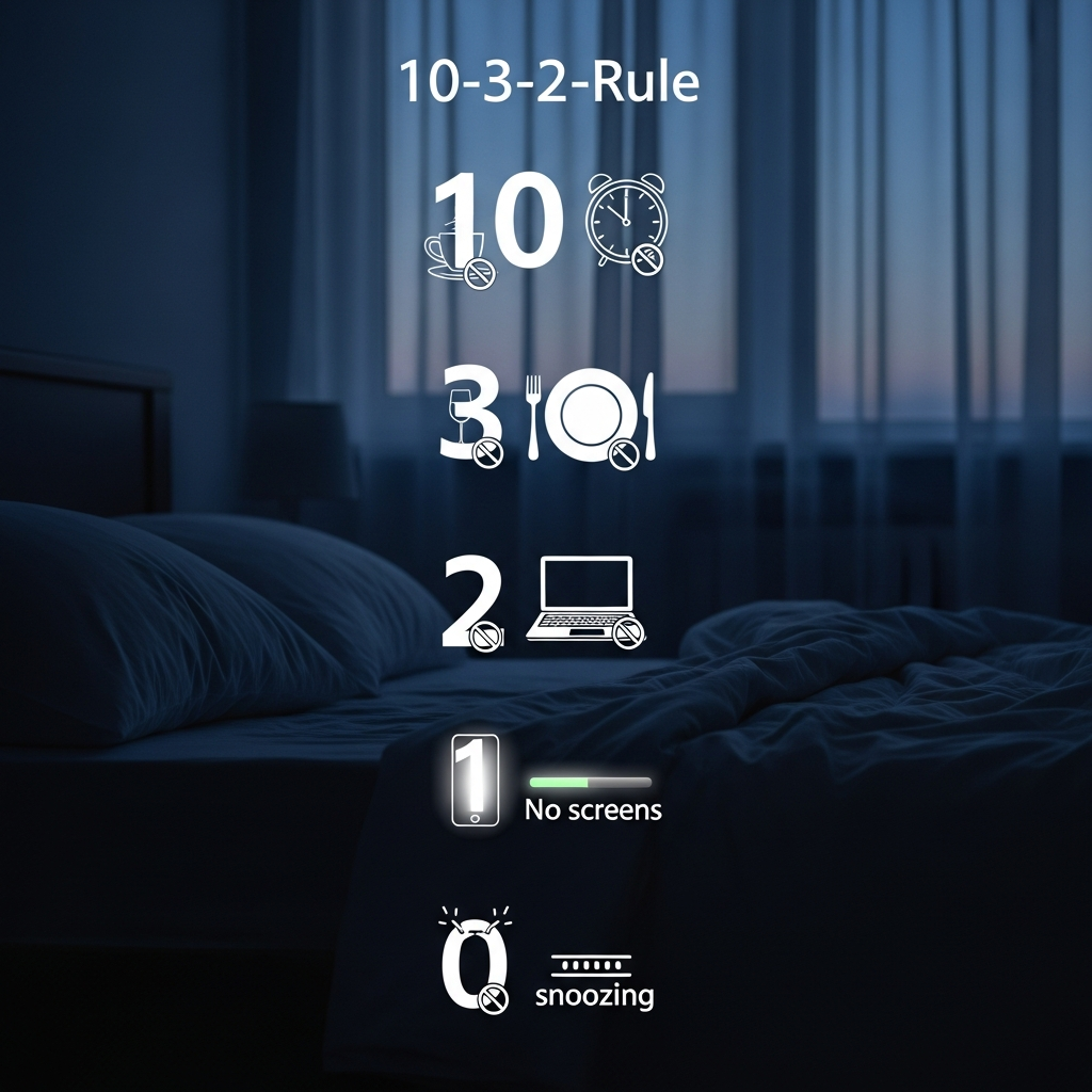What Is the 10-3-2-1-0 Rule for Sleep