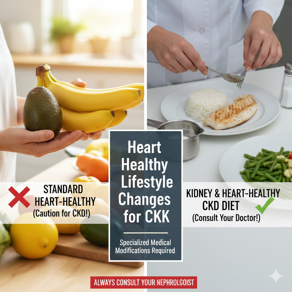 Heart Healthy Lifestyle Changes for CKD
