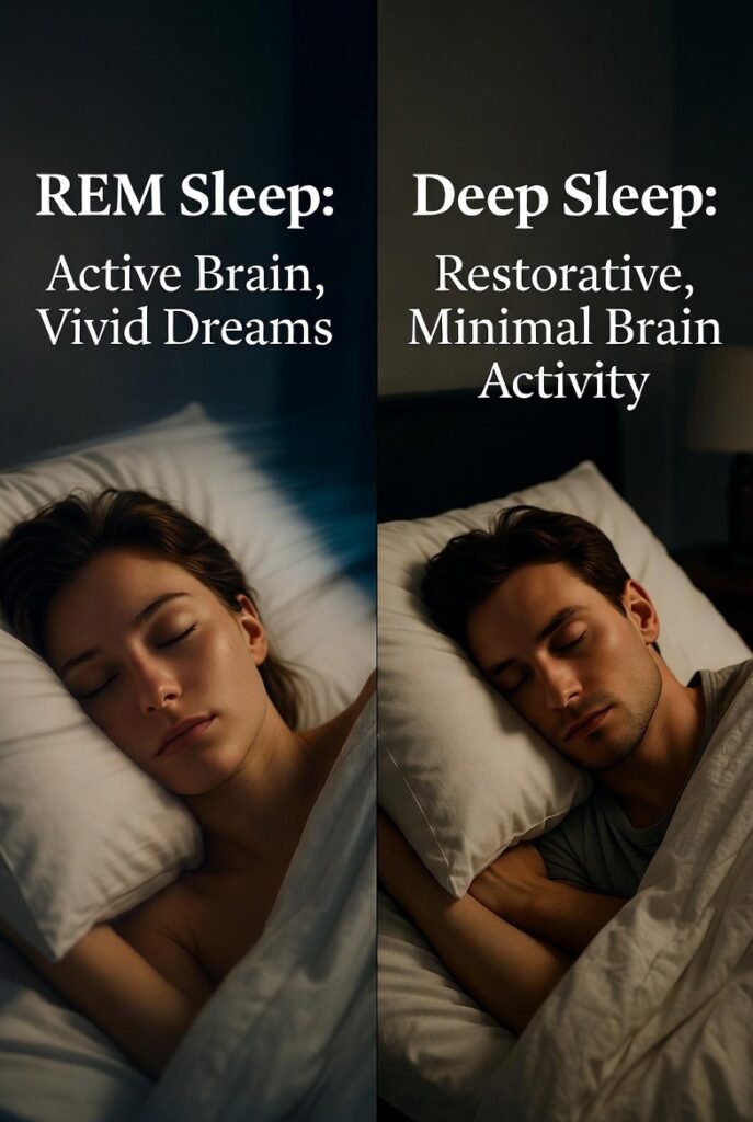 REM vs Deep Sleep: Stage Comparisons