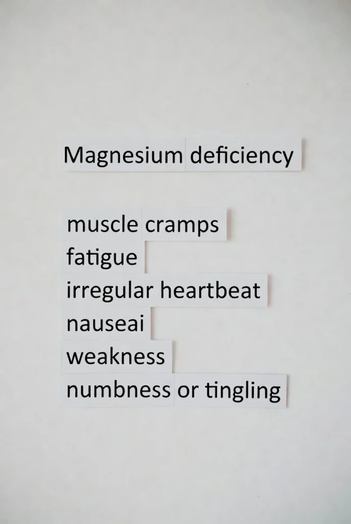 What are the 7 Signs Your Body Needs Magnesium?