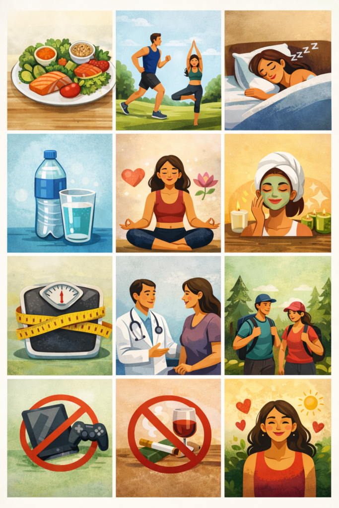 10 Healthy Lifestyle Habits 