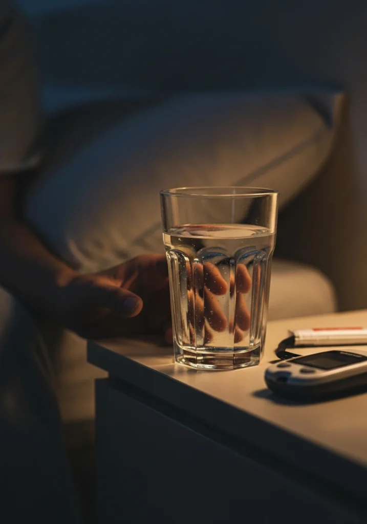 Diabetes & Drinking Water at Night