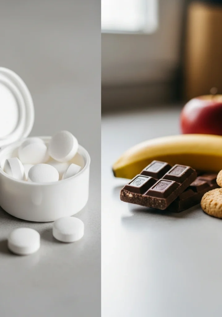 Glucose Tablets vs Food for Low Blood Sugar