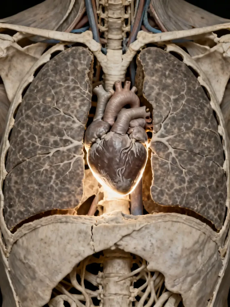 Where Is the Heart Located in the Thoracic Cavity