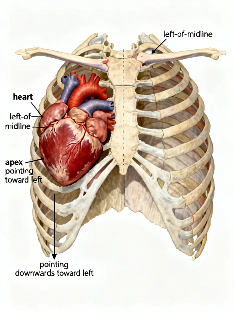Heart Diagram and Visual Explanation