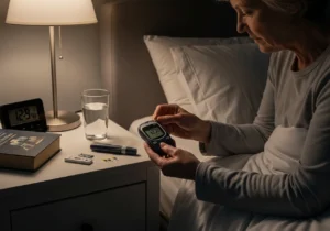 type 2 diabetes blood sugar levels before bed