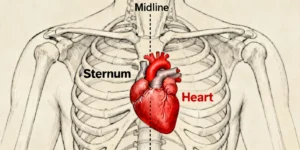 where is the heart located