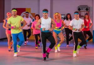 80s fitness workout