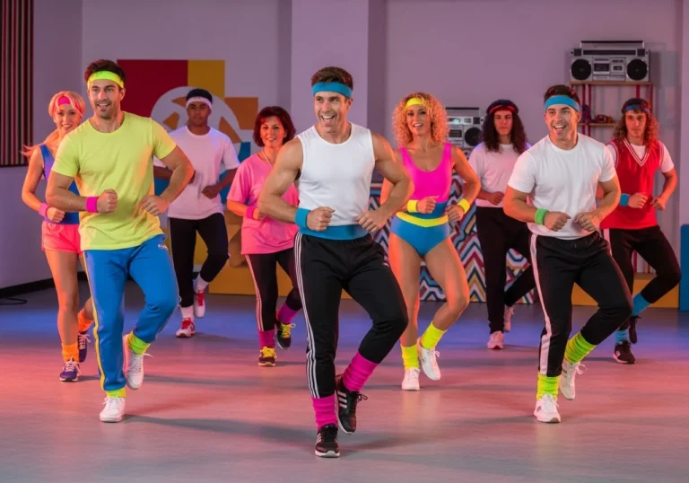 80s fitness workout