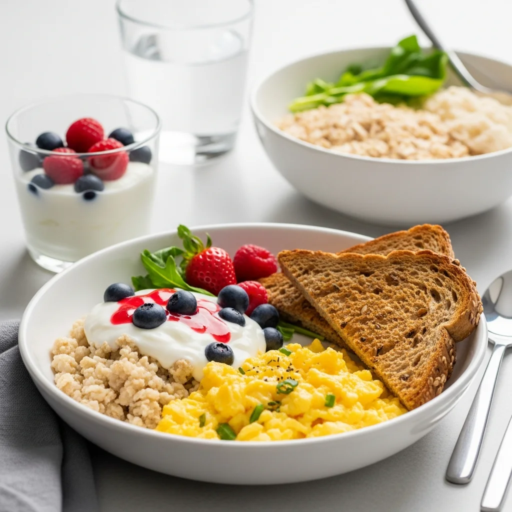 Morning Breakfast After Workout