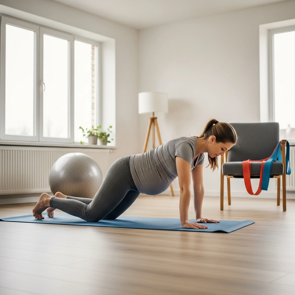 Safe Pregnancy Exercises at Home