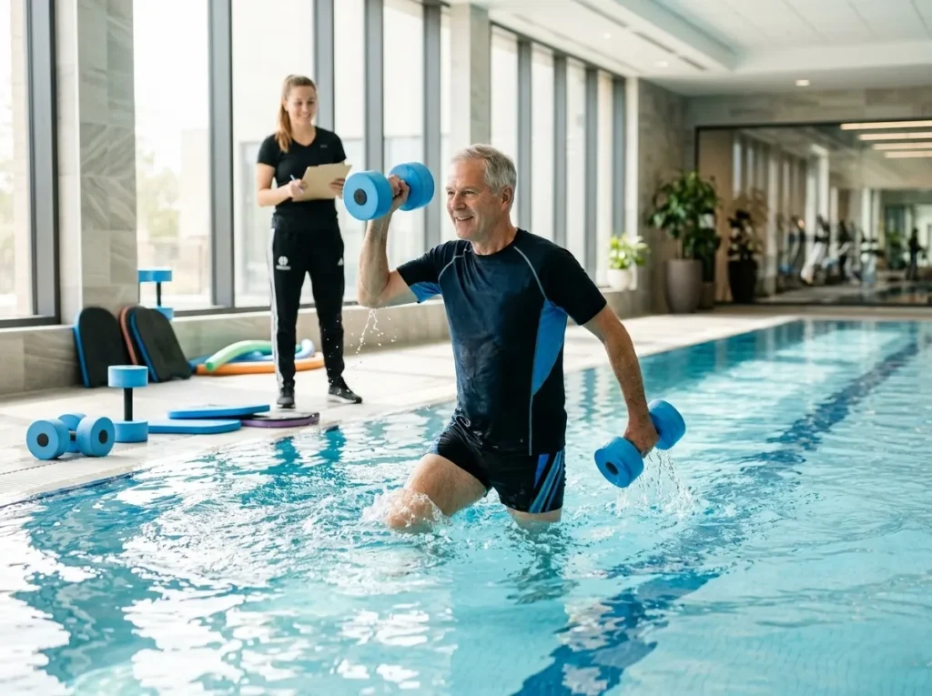 fitness pool exercises